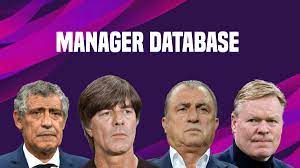 I tried & it works. Pes 2021 Managers Search