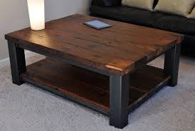 Square Coffee Table Metal And Wood Google Search Rustikale Couchtische Couchtisch Diy Couchtisch