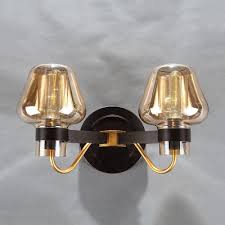 You can decorate your bedroom or living room with wall lamps. Amber Glass Mushroom Wall Light Designer Style 2 Light Decorative Wall Lamp For Sitting Room Takeluckhome Com