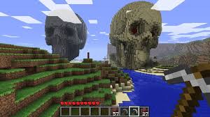 Giant Skull Minecraft Project Minecraft Projects Minecraft Statues Minecraft