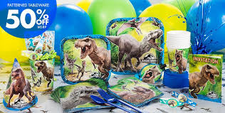 Jurassic World Party Supplies Jurassic World Birthday Party City Dinosaur Theme Party World Party Dinosaur Birthday Party