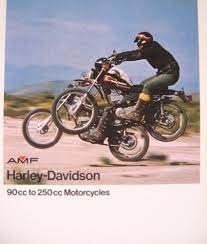 1975 Harley Davidson Brochure Z90 X90 Sx125 Sx175 Sx250 Nos 75 Harley Dirt Bike Harley Davidson Harley