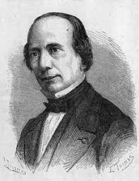 Portrait of Baron James de Rothschild, German banker. Engraving in Le Monde  Illustré n°298 of 27 December 1862