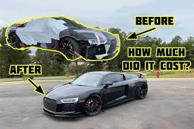 * audi authorized collision repair facilities have the equipment required to repair the unique specifications of audi vehicles. How Much Does It Cost To Rebuild This Wrecked Audi R8