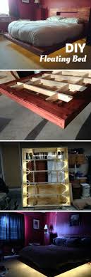 Check Out This Easy Idea On How To Build A Diy Floating Memory Foam Mattress Bed Homedecor Bedroom Budg Floating Bed Frame Diy Bed Frame Diy Bed Frame Easy