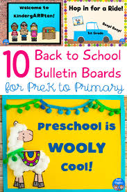 As the document of authority for all students, the bulletin is your guide to the departments, programs, policies, and courses at bu. Back To School Bulletin Boards 10 New Ideas For Preschool To Elementary