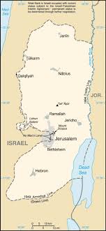 Israel West Bank Map West Bank Israel Palestinian