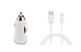 Car Charger for Celkon A69 with USB ...