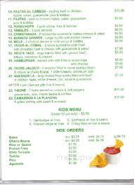 Marias kitchen is located in freeport city of texas state. Online Menu Of Maria S Kitchen Freeport Tx
