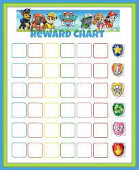 Paw patrol sticker chart free printable. Paw Patrol Reward Chart Zindelijkheidstraining Ochtendroutine Kinderen Kinderen Opvoeden