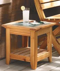 The style of this potting table is simple, yet it looks great in the garden. Tile Top Table Woodworking Project Woodsmith Plans