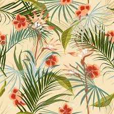 Maybe you would like to learn more about one of these? Exotic Retro Vintage Tropical Wild Forest With Palm Trees Flowers Leaves Foliage Royalty Free Cliparts Vectors And Stock Illustration Image 112037328