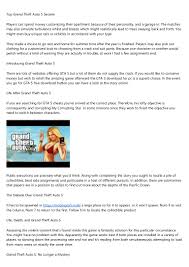 You won't be able to switch between. Top Advice On Grand Theft Auto 5