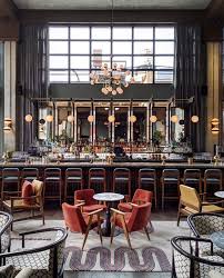 The Hoxton In Chicago Via Nadia Ryan Bar Design Restaurant Restaurant Interior Lounge Design