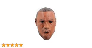FYBR Ryczący LeBron James maska celebryta lateksowa maska amerykańska  koszykarz na imprezy i imprezy zabawa impreza Halloween przebranie USA,  Kolor Skóry, Rozmiar uniwersalny : Amazon.pl: Moda