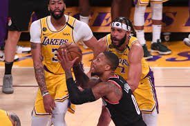 Oklahoma city thunder vs los angeles lakers 8 feb 2021 replays full game. Lakers Vs Trail Blazers Series 2020 Tv Schedule Start Time Channel Live Stream For First Round Draftkings Nation