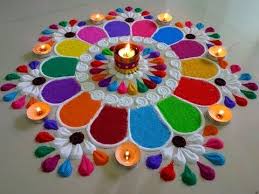 Super Easy And Creative Diya Rangoli Designs Diwali Special Rangoli Designs Colorful Rangoli Designs Easy Rangoli Designs Diwali Diwali Special Rangoli Design