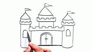 Maybe you would like to learn more about one of these? Castle Drawing Very Easy Step By Step Castle Drawing Tutorial Castle Drawing Youtube