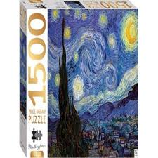 Maybe you would like to learn more about one of these? 1500 Piece Jigsaw Puzzle Starry Night By Van Gogh