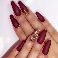 30+ stunning burgundy nails designs that will conquer your heart. 50 Newest Burgundy Nails Designs You Should Definitely Try In 2020 Maroon Nails Burgundy Matte Nails Burgundy Nails