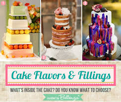 Follow the links on this page to the recipes with tutorials, pictures most of the recipes there double as a filling. Weddin Cake Fillings Nontraditional Wedding Cake Flavors Martha Stewart Another Great Idea For Spring Wedding Cake Flavors Are White And Greenery Themed Cakes Maurokubat34
