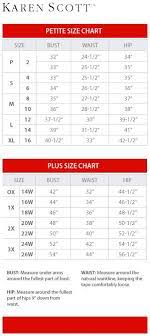 Karen Scott Petite Short Sleeve Solid Top Tops Women Macy S Karen Scott Petite Shorts Petite Size Chart