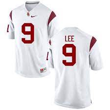 Men 9 Marqise Lee Usc Trojans College Football Jerseys White Usc Trojans Jersey Usc Trojans Football
