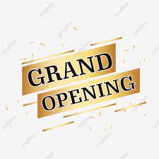 Golden And Black Grand Opening Vector Shop Open Grand Open Png And Vector With Transparent Background For Free Download Grand Opening Business Poster Vector