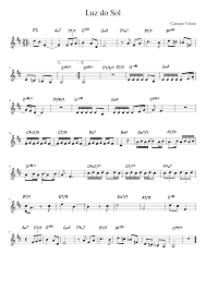 Ver más ideas sobre partituras acordeon, partituras, piano partituras. Luz Do Sol Caetano Veloso Sheet Music For Piano Solo Musescore Com