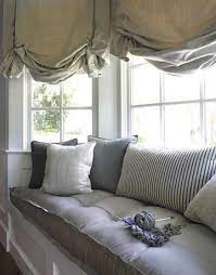 43 Window Treatment Ideas That Will Dramatically Improve Your View Window Seat Design Bay Window Seat Home