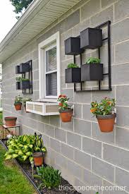 The Cape On The Corner Go Big Or Go Home Garage Wall Living Wall Planter Backyard Garage Walls