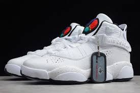 Black And White Jordans For Girls 2019 Wmns Air Jordan 6 Rings Paint Splatter White Black Grey Fog 322992 100 Air Jordans Fashionable Snow Boots Jordans Girls
