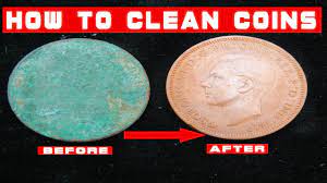 Now simply apply the paste to the penny wherever you want it to brighten up. Clean Corroded Old Copper Coins Metal Detecting Uk Metal Detecting Uk