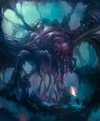 Spidy Pratik Jaiswal Creature Concept Art Fantasy Monster Cosmic Horror