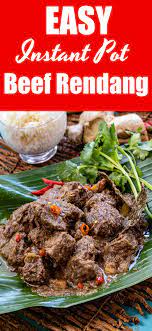Maybe you would like to learn more about one of these? Easy Instant Pot Beef Rendang Manila Spoon