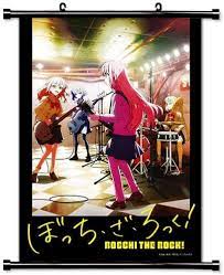 Bocchi The Rock Anime Fabric Wall Scroll Poster (16x23) Inches [A] Bocchi  The Rock-1 : Amazon.co.uk: Home & Kitchen