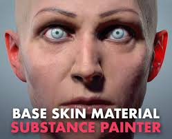 Poligone Base Skin Material For Substance Painter Flippednormals