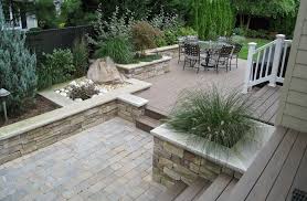 possible deck and patio combo like the pre designed places for plants patio patio deck patio stones