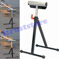 Folding Work Workload Support Table Saw Bearing Roller Wheel Stand Adjustable Table Saws Woodworking Projects Diy Shop Stool