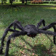 See the best & latest giant halloween spiders for house on iscoupon.com. Home Furniture Diy 5ft Hairy Giant Spider Decoration Halloween Prop Huanted House Decor Party Seasonal Decorations