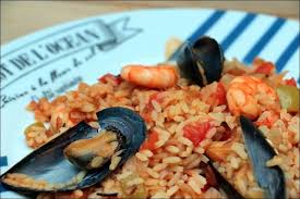 Riz Aux Fruits De Mer A La Portugaise Fruits De Mer Riz Recettes De Cuisine