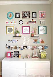 Craft room wall decor, beautiful things come together one stitch at a time vinyl wall decal words, crafting quotes, sewing decor gifts, mom householdwords. Colorful Craft Room Gallery Wall Craft Room Color Crafts Diy Picture Frames