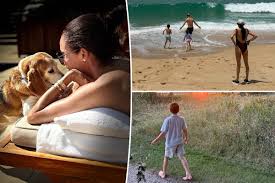 Meghan Markle, Prince Harry sport swimsuits in intimate family photos from summer holiday in Portugal, English countryside