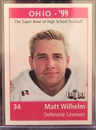 Matt Wilhelm 99 Big 33 Card