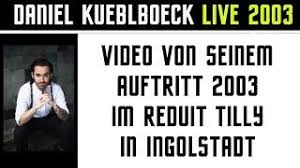 He was an actor, known for волшебник даниэль (2004), deutschland sucht den superstar (2002) and hella & dirk (2004). Daniel Kublbock Einer Seiner Ersten Auftritte Live In Ingolstadt 2003 Youtube