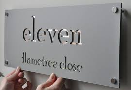 This Name Board Catches Everyone S Attention With It S Simplicity And Uniqueness Metal House Signs House Name Signs House Name Plaques