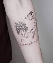 Image Result For Self Love Tattoo Tattoos Fine Line Tattoos Line Tattoos