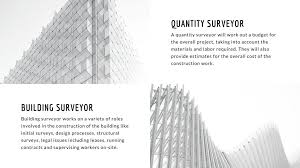 (f) research projects for the fourth year of study for the degrees of bachelor of quantity surveying, bachelor of construction management, and bachelor of arts in land economics and bachelor of arts in planning are. Quantity Surveying Building Surveying What S The Difference Excel Education Study Abroad Overseas Education Consultant