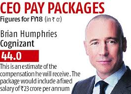 Cognizant's Brian Humphries to be highest-paid among Indian IT firms' CEOs  | Business Standard News