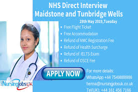 Maidstone And Tunbridge Wells Direct Nhs Interview Nursing Jobs Jobs Uk Nhs